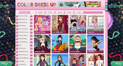 Desktop Screenshot of colordressup.com